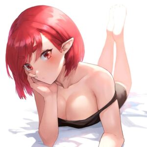 cheveux rouge hentai